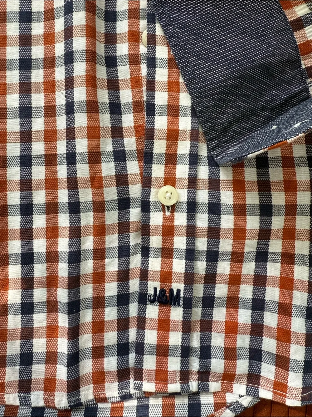 Johnston & Murphy crisp checked